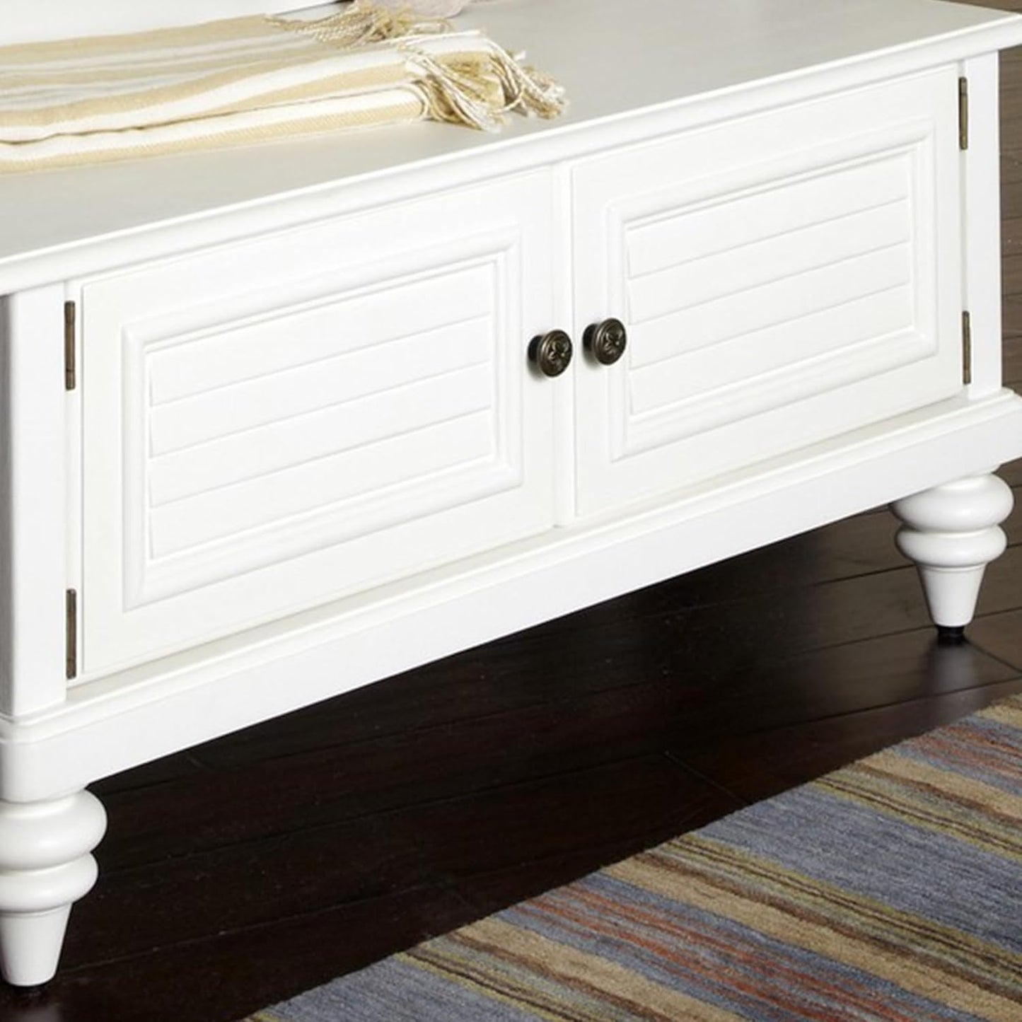 Bermuda White Hall Tree by Home Styles