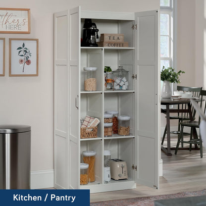 Select Storage Cabinet/ Pantry Cabinets, White Finish