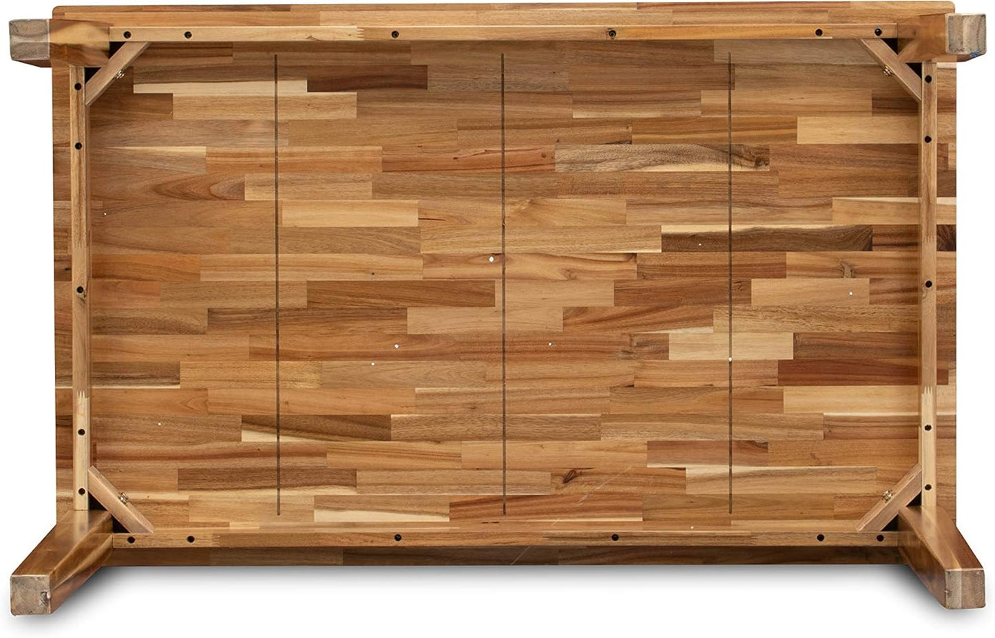 YAT-AWA-T Yarmouth Rectangle Modern Dining Table, 30X48 Inch, Walnut