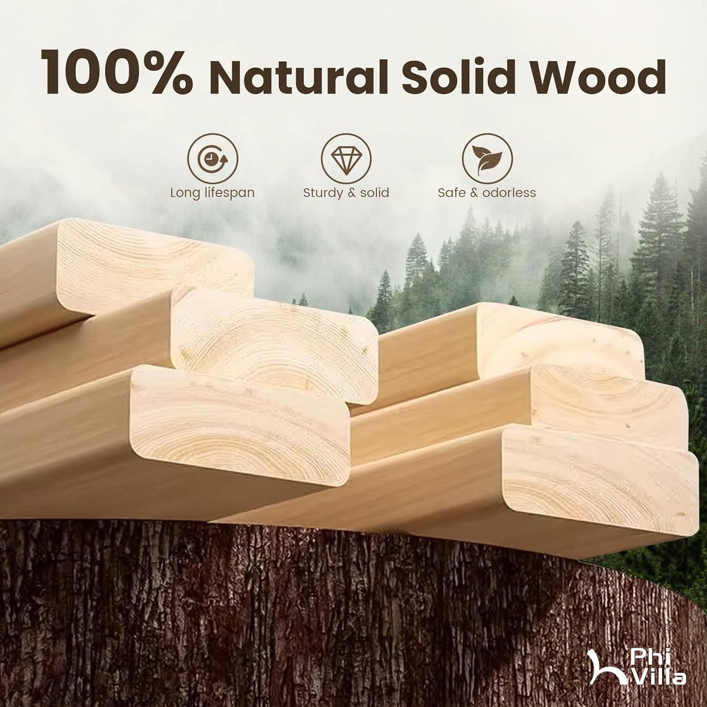 Dining Table Set for 4, Counter Height Dining Table Set with Bench and 2 Chairs, Wooden Kitchen Table Set,Rustic Farmhouse Dinning Table Set, Walnut with Black