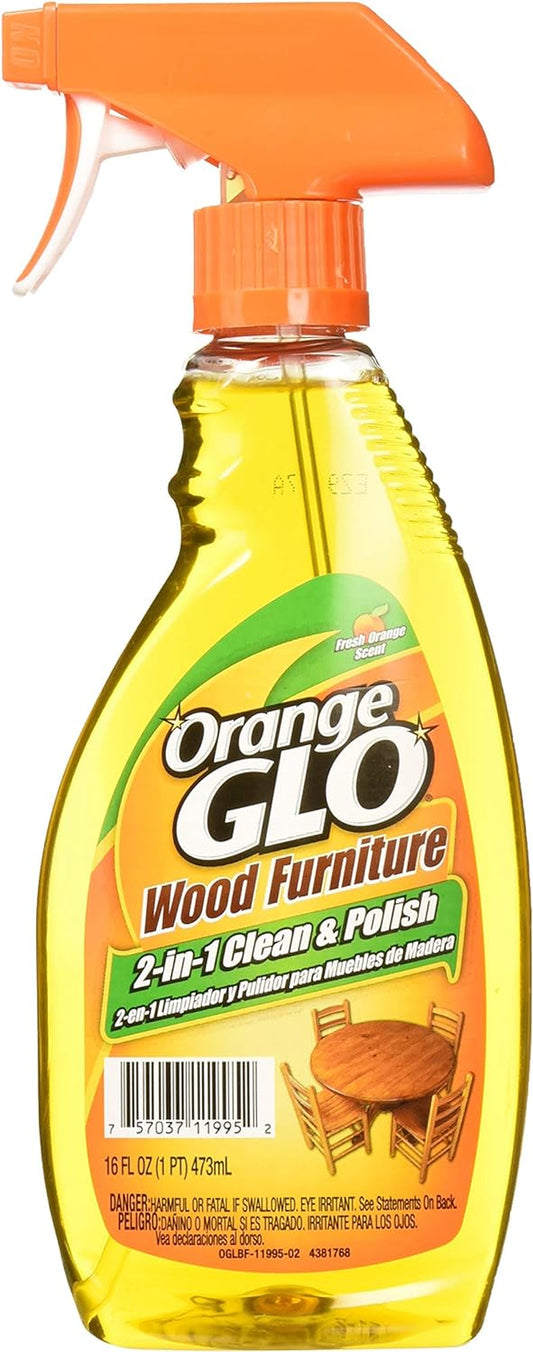 Wood Furniture 2-In-1 Cleaner & Polish, 16 Ounces