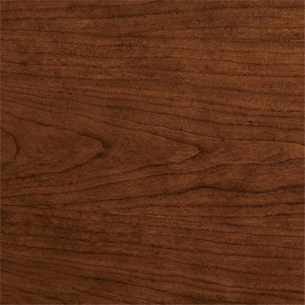 Contemporary Storage Coffee Table in Burnished Cherry