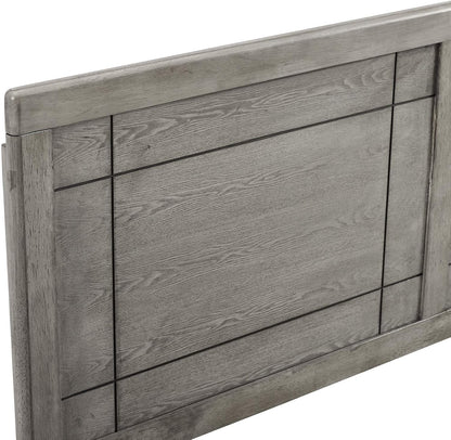 MOD-6221-GRY Archie Full Wood Headboard, Gray