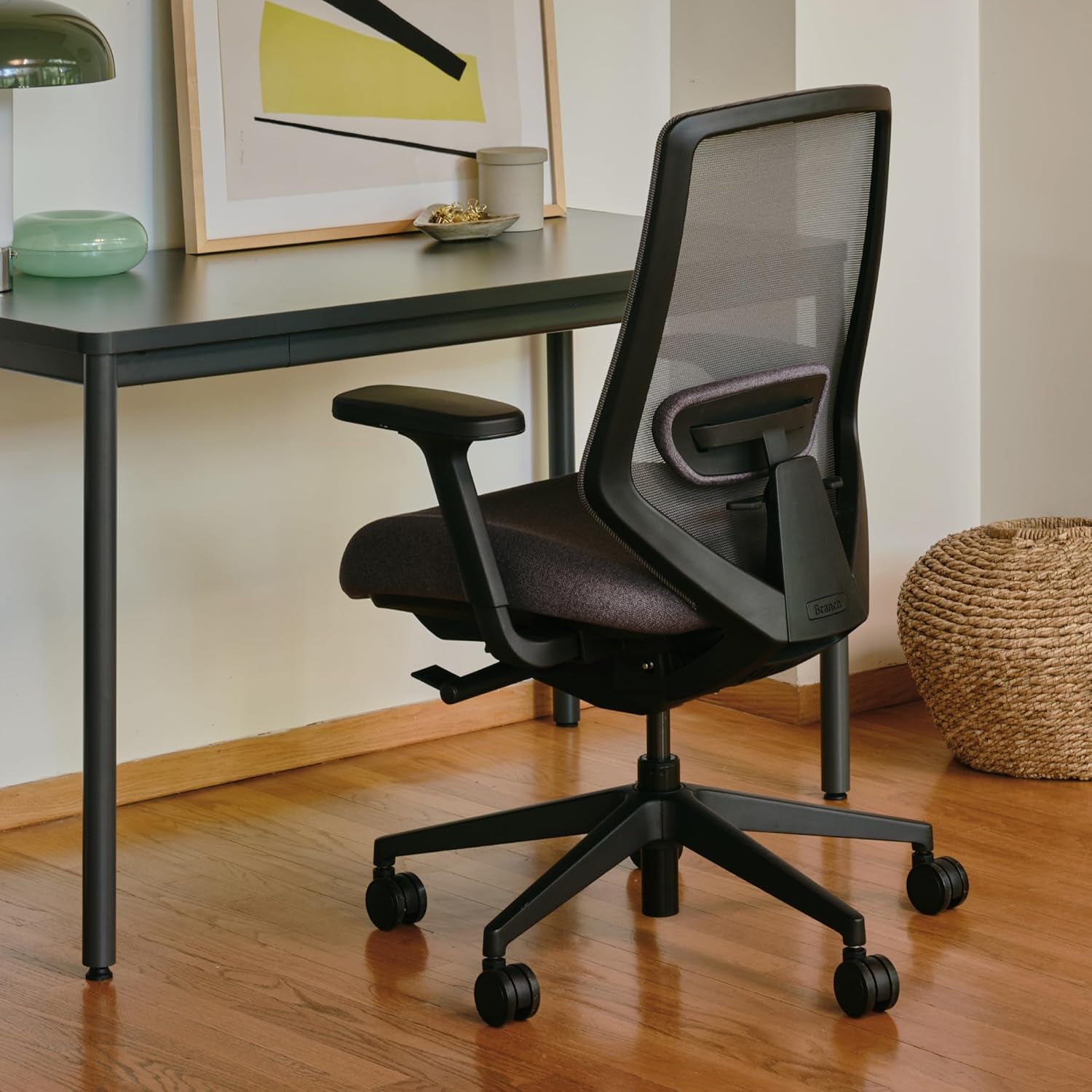 Ergonomic Chair Pro - Mesh Office Chair with 14 Points of Adjustment - Height, Depth & Tilt Adjustable - 5D Armrests - Forward Tilt, Smooth Recline, and Lumbar Support - Boulder