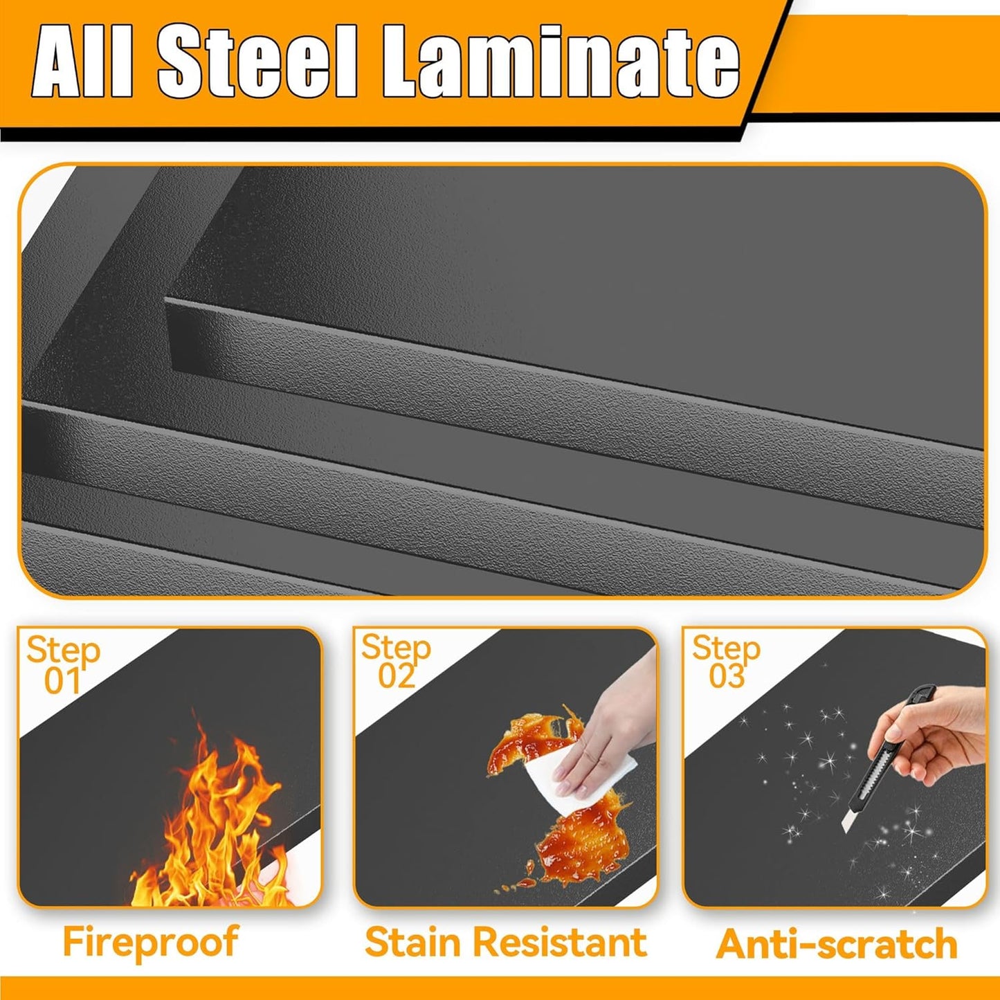 Storage Shelves, 27.6" W Metal Shelving Unit, 2000LBS Utility Shelf Organizere, Adjustable 5 Tier Steel Standing Shelves for Pantry, Kitchen, Closet, Bathroom, Basement and Warehouse, Black