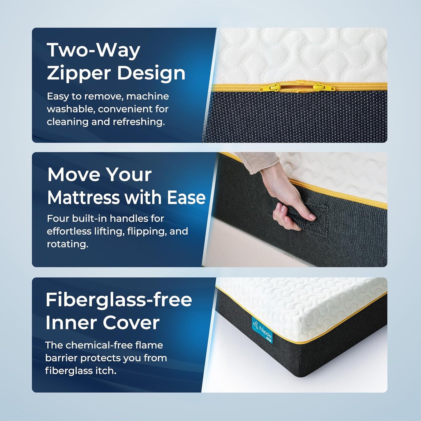 12 Inch Full Size Memory Foam Mattress, Cooling Memory Foam Mattress in a Box, Full Size Mattress for Pressure Relief and Cool Sleep, Medium Plush, Certipur-Us Certified Foam
