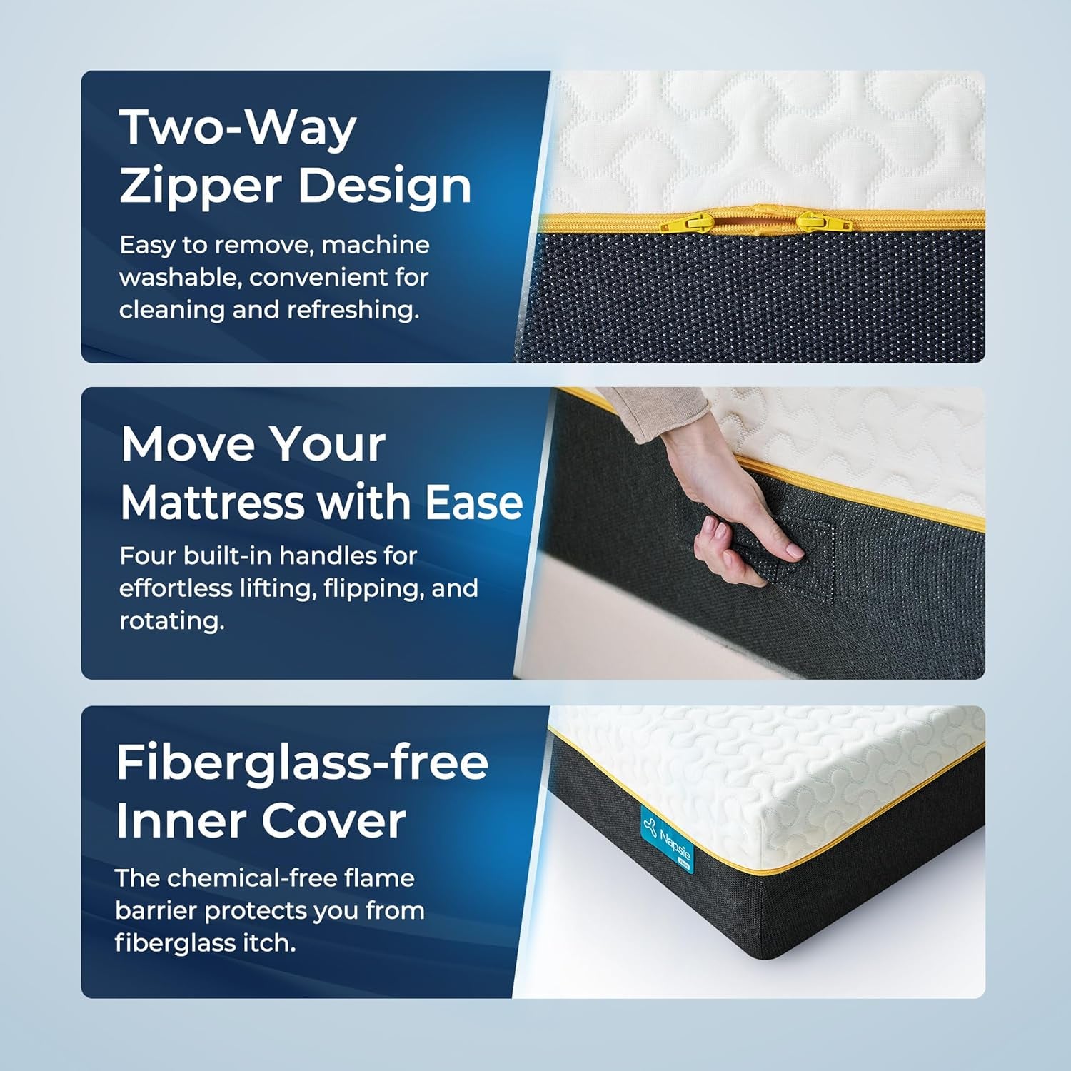 12 Inch Full Size Memory Foam Mattress, Cooling Memory Foam Mattress in a Box, Full Size Mattress for Pressure Relief and Cool Sleep, Medium Plush, Certipur-Us Certified Foam