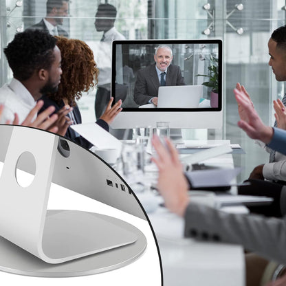 360° Rotation Monitor Swivel Base - Computer Screen Monitor Stand Flat Panel Turntable Rotating Swivel Base for Mac Laptop Potted Plants, Arts Crafts Display Stand