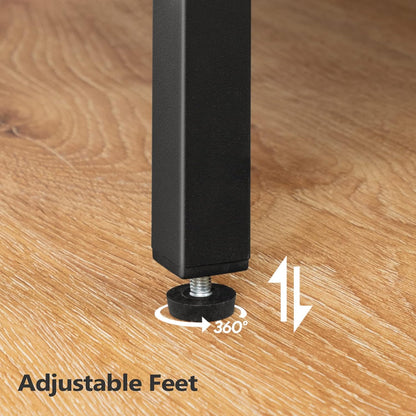 Bar Stools, Set of 2 Bar Chairs, Kitchen Breakfast Bar Stools with Footrest, 25.8" Dining Stools, Rectangular Industrial Bar Chairs, for Dining Room, Kitchen,Rustic Brown BAHR0101Z