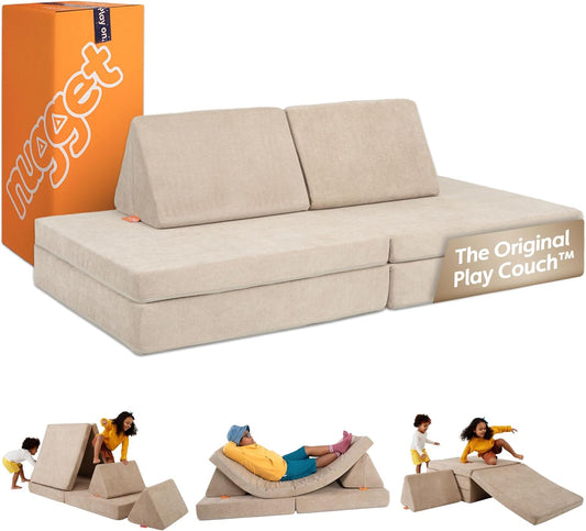 - the Original Play Couch for Kids - Modular Foam Children'S Sofa for Playroom, Imagination, & Creative Open Ended Play - Washable & Convertible Playroom Furniture, Dunebuggy