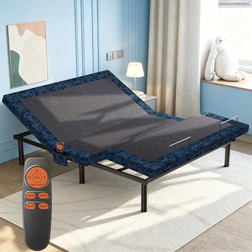 Patent King Adjustable Bed White Wireless Control, view 2