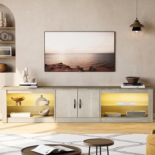 80 Inch TV Stand for 75/77/85/86 inch TVs, view 7