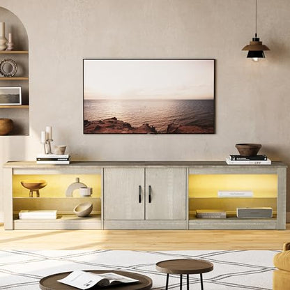 80 Inch TV Stand for 75/77/85/86 inch TVs, view 7