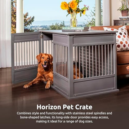 New Age Pet ECOFLEX Horizon Dog Crate & End Table, view 5
