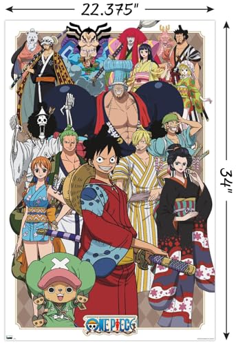 One Piece - Alliance Wall Poster, 34L" x 22.4W", Unframed Version