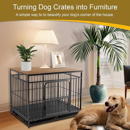 Dog Crate Topper Metal with Magnets for 36 Inch Crate, view 3