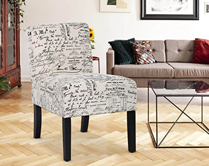 Armless Accent Chair Set of 2, view 2