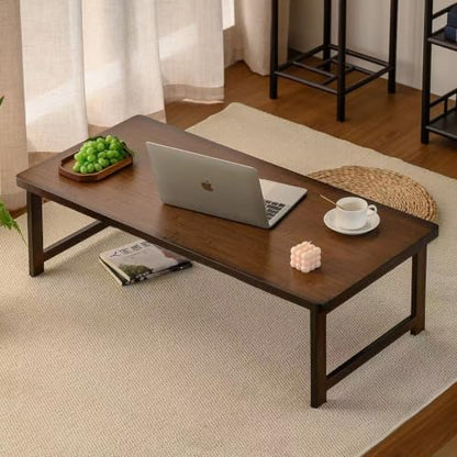 Japanese Folding Floor Table Foldable Coffee Tables Wood, view 2