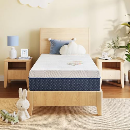 10 Inch Twin Size Mattress, Gel Memory Foam Mattress in a Box, view 2
