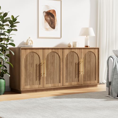 Modern Buffet Cabinet with Storage, view 2