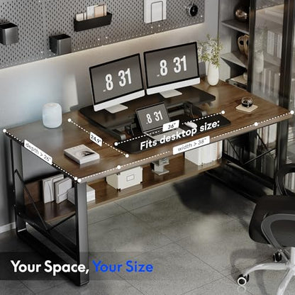 FLEXISPOT Standing Desk Converter 36" Desk Riser, view 8