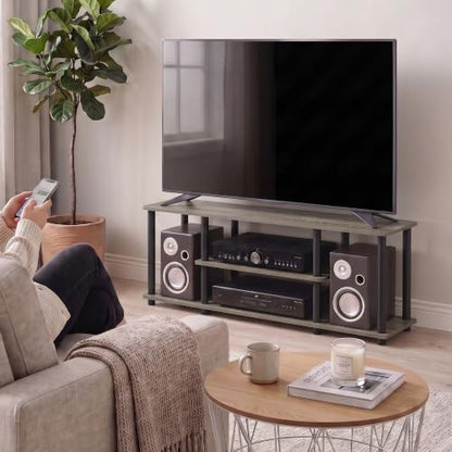 Turn-N-Tube No Tools 3D 3-Tier Entertainment TV Stand up to 50 inch TV, view 3