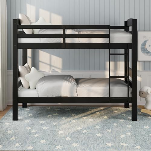 Powell Furniture Levi Bunk Bed, Black