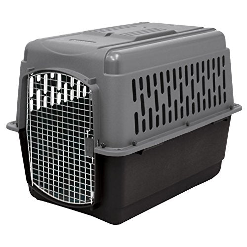 Large Breeds Dog Kennel, Dark Gray and Black, view 2