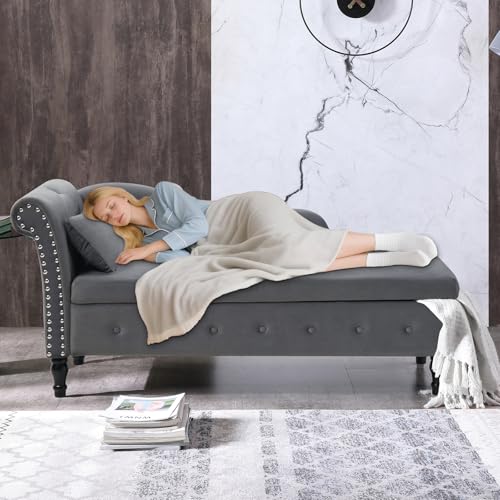 Chaise Lounge Indoor Tufted Fabric, view 2
