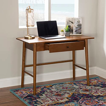 Melissa Mid Century Walnut Desk by, view 6