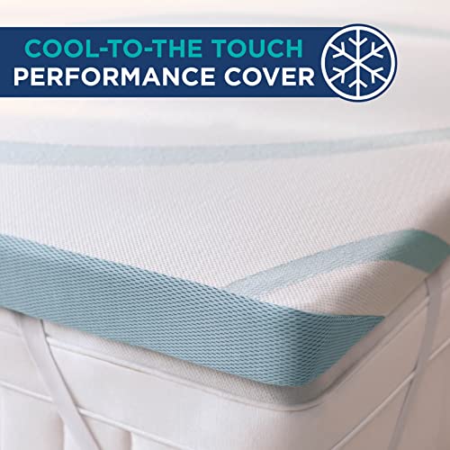 Tempur-Pedic TEMPUR-Adapt + Cooling 3-Inch Queen Mattress Topper Medium Luxury, view 6