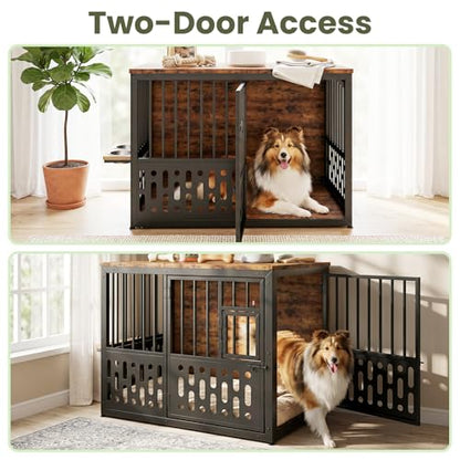 39 Inch Dog Crates for Medium Large Dogs, view 6