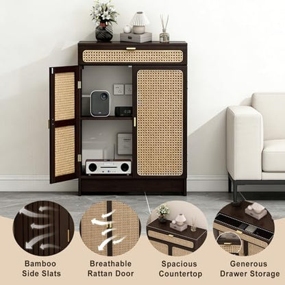 WiFi Router Storage Cabinet with Adjustable Shelves, No Back Panel, view 6