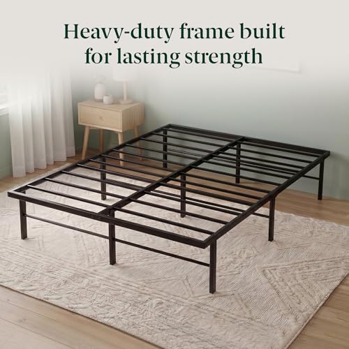 Rumi Heavy Duty Metal Platform Bed Frame, RGB LED Lights, King, view 6