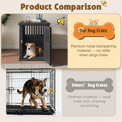 Dog House 30-Inch Dog Crate Furniture, Heavy Duty Dog Crate for Small Dog, view 5