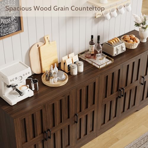 Modern Farmhouse Buffet Cabinet with Storage, view 5