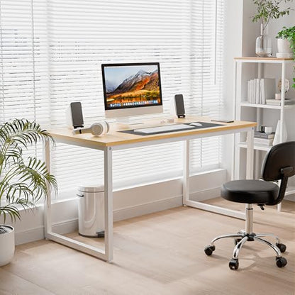 Computer Desk 47" Large Office Desk Computer Table Laptop PC Simple Study, view 8