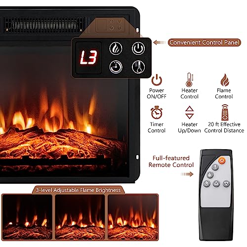Electric Fireplace TV Stand for TVs Up to 55 Inches, view 5