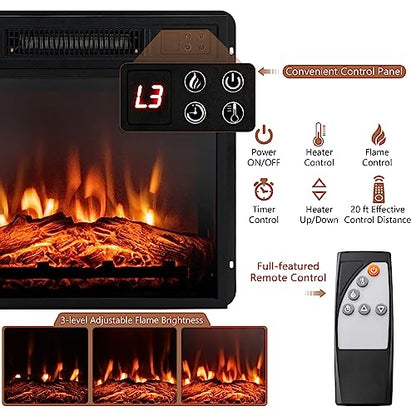 Electric Fireplace TV Stand for TVs Up to 55 Inches, view 5