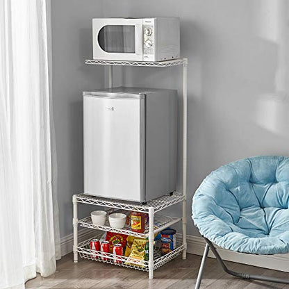 Suprima® Portable Mini Fridge Organizer - White, view 3