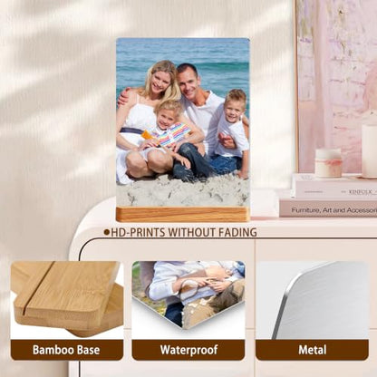 Custom Style Custom Metal Photo Prints,Customize Your own Picture Frame,Personalized Metal Picture Gift for Family and Lovers