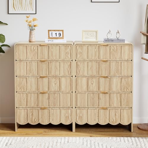 5 Drawer Dresser for Bedroom, view 4