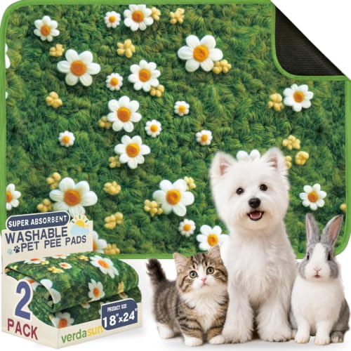 Washable Pee Pads for Dogs, Reusable Puppy Potty Training Pads, view 2