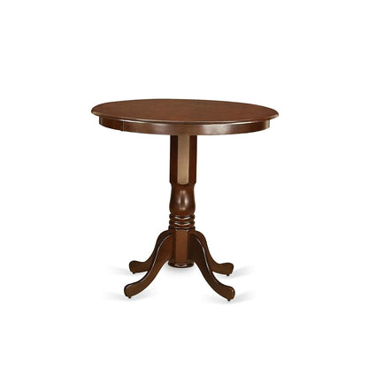 Jackson 36" Traditional Wood Dining Table in Mahogany
