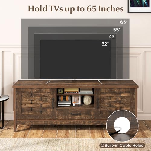 Farmhouse TV Stand for 65 Inch TVs, view 6