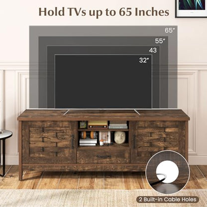 Farmhouse TV Stand for 65 Inch TVs, view 6