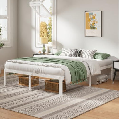 Full Metal Bed Frame with Round Corner Legs, view 2