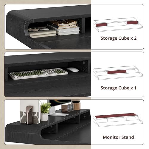 Standing Desk with Storage, view 8