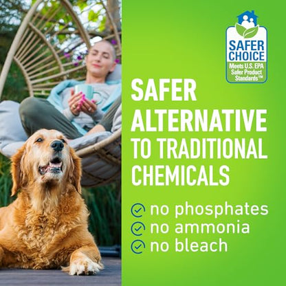Brands Outdoor Furniture Cleaner, 26 oz. Spray Bottle, Cleans Outdoor Surfaces, Remove Dirt and Grime from Fabric, Wood, Wicker, PVC, Plastic and More
