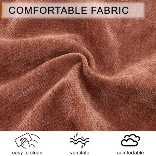 59.8" Chaise Lounge Chair Indoor, Chenille Reading Chairs, view 7